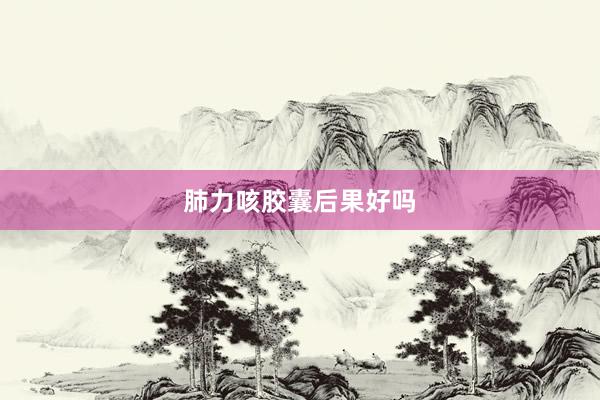 肺力咳胶囊后果好吗